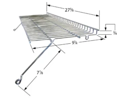 Char-Griller Chrome Steel Wire Warming Rack