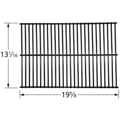 Shepherd Porcelain Steel Cooking Grate -Weber Chill Shop 50301 dimensions updated 1