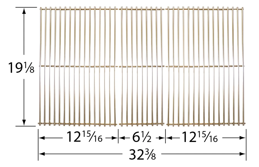 Patio Range Stainless Steel Cooking Grate Set 4 Patio Range Stainless Steel Cooking Grate Set - Image 2