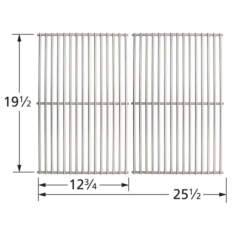 Stainless Steel Wire Cooking Grate Set For Select Frontgate Models 4 Stainless Steel Wire Cooking Grate Set For Select Frontgate Models - Image 2