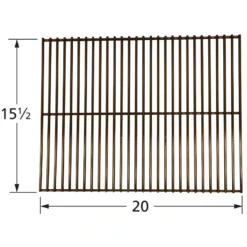 PGS Porcelain Steel Cooking Grate 5 PGS Porcelain Steel Cooking Grate -Weber Chill Shop 53001 dimensions updated 1