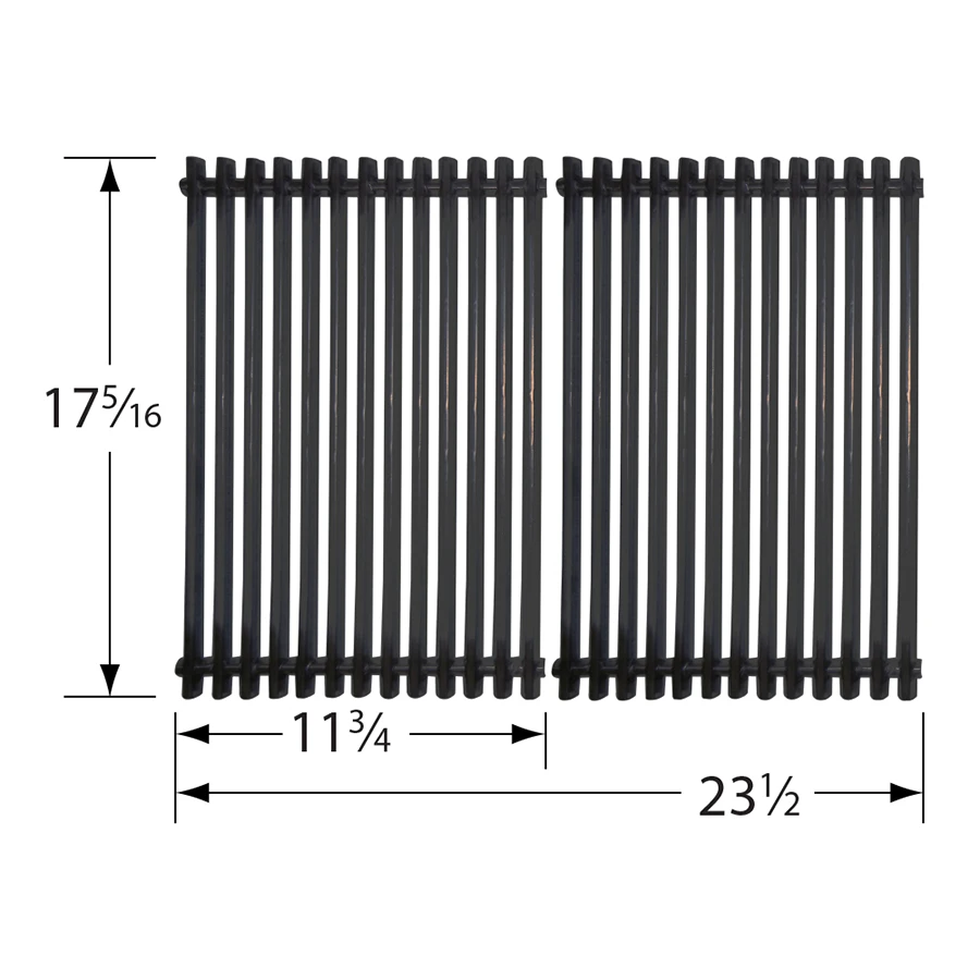 Porcelain Steel Cooking Grate Set For Select Weber Models 4 Porcelain Steel Cooking Grate Set For Select Weber Models - Image 2