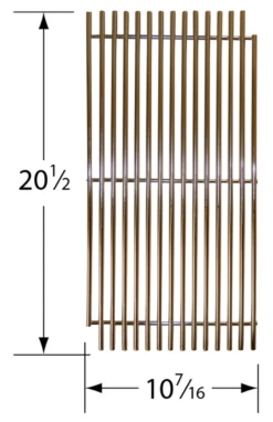OCI Stainless Steel Cooking Grate 5 OCI Stainless Steel Cooking Grate -Weber Chill Shop 550s1 dimensions 3 1