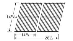 Charmglow Porcelain Steel Wire Cooking Grate Set