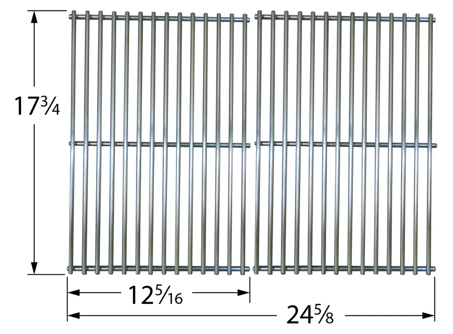 Napoleon Stainless Steel Cooking Grate Set 3 Napoleon Stainless Steel Cooking Grate Set