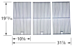 BBQ Tek Stainless Steel Cooking Grate Set
