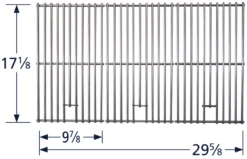 Dyna-Glo Stainless Steel Clad Wire Cooking Grate Set 5 Dyna-Glo Stainless Steel Clad Wire Cooking Grate Set -Weber Chill Shop 5s723 dimensions 1