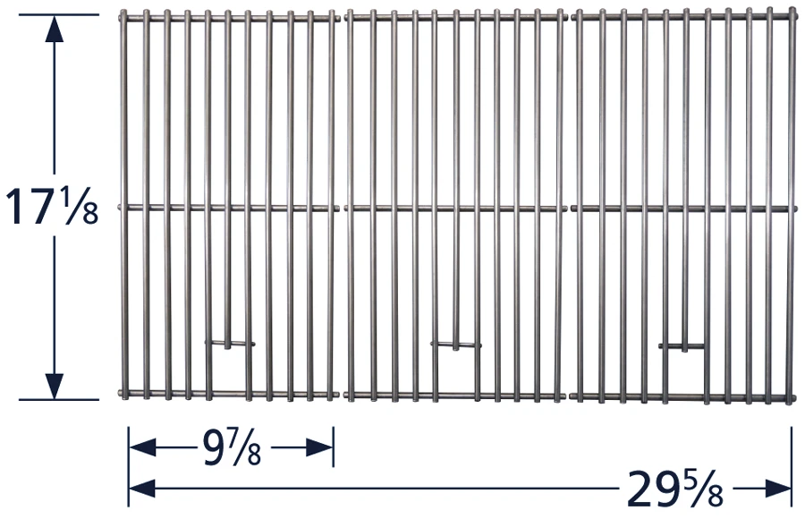 Dyna-Glo Stainless Steel Clad Wire Cooking Grate Set 4 Dyna-Glo Stainless Steel Clad Wire Cooking Grate Set - Image 2