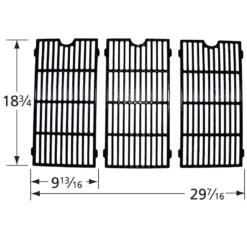 Life@Home Porcelain Cast Iron Cooking Grate Set 5 Life@Home Porcelain Cast Iron Cooking Grate Set -Weber Chill Shop 60193 dimensions