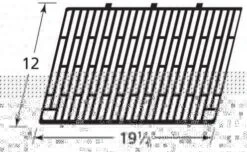 Olympia Porcelain Cast Iron Cooking Grate