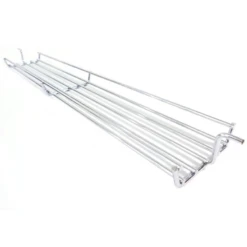 Weber OEM Chrome Plated Warm Up Basket For Spirit 200 & Genesis Silver A Series Grills -Weber Chill Shop 63073 alt