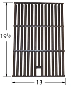 Permasteel Porcelain Cast Iron Cooking Grate -Weber Chill Shop 65041 dimensions