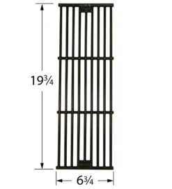 King Griller Porcelain Cast Iron Cooking Grate -Weber Chill Shop 65051 dimensions 1