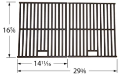 Shinerich Porcelain Cast Iron Cooking Grate Set -Weber Chill Shop 65112 dimensions 1