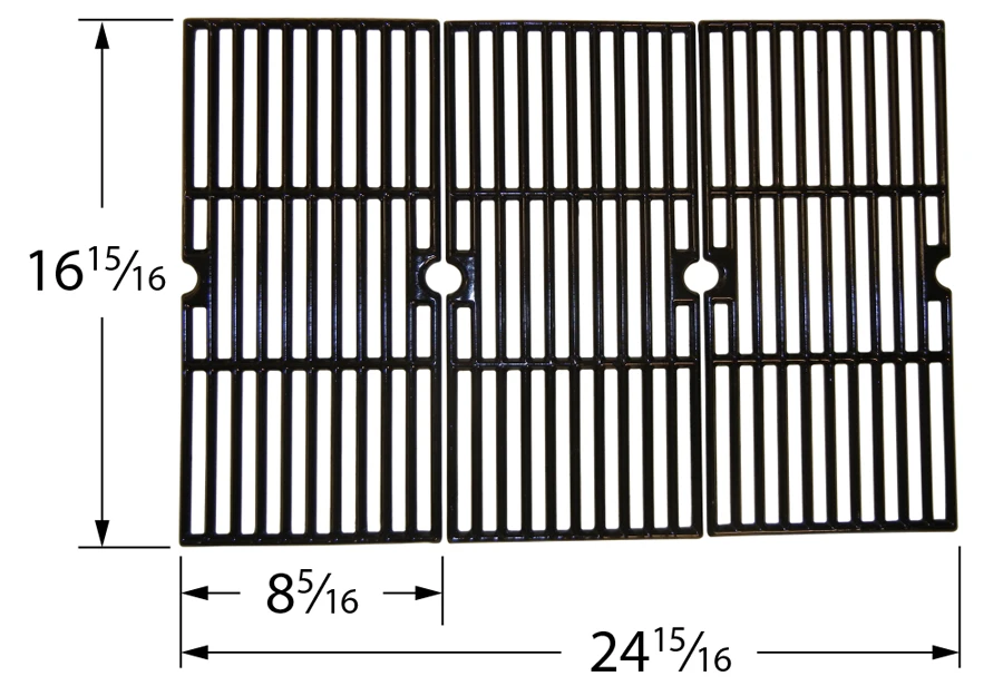 Centro Porcelain Cast Iron Cooking Grate Set 4 Centro Porcelain Cast Iron Cooking Grate Set - Image 2