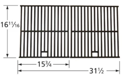 Master Cook Porcelain Cast Iron Cooking Grate Set -Weber Chill Shop 66172 dimensions