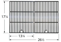 Better Homes & Gardens Porcelain Cast Iron Cooking Grate Set 5 Better Homes & Gardens Porcelain Cast Iron Cooking Grate Set -Weber Chill Shop 66342 dimensions 7