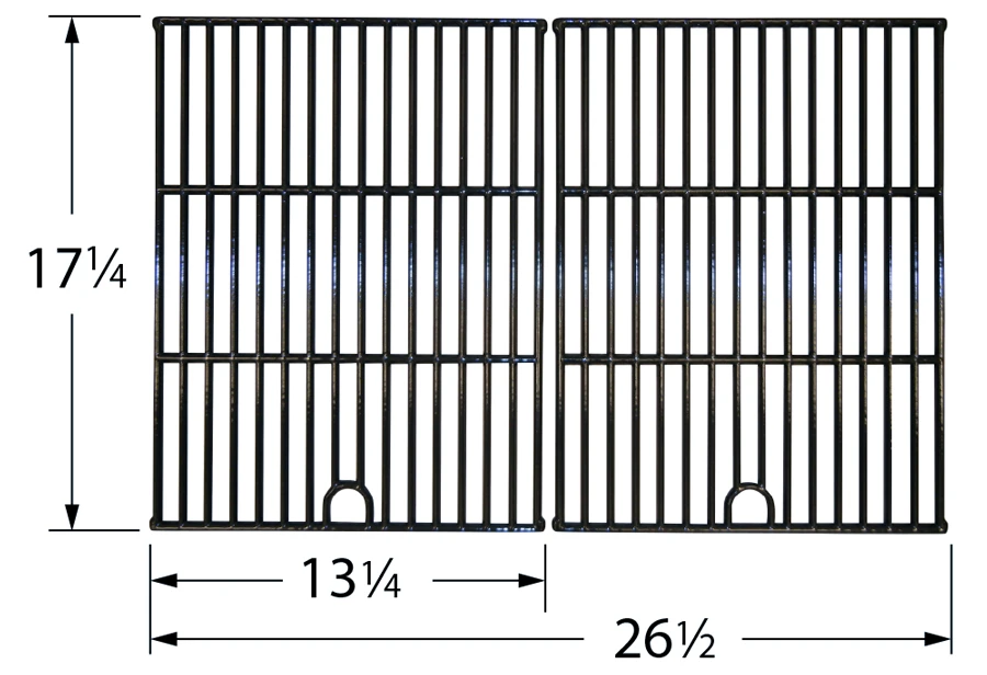 Better Homes & Gardens Porcelain Cast Iron Cooking Grate Set 4 Better Homes & Gardens Porcelain Cast Iron Cooking Grate Set - Image 2