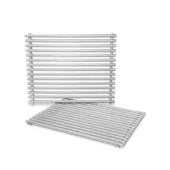 Weber OEM Stainless Steel Cooking Grate Set For Summit Silver A & Summit Silver B Series Grills