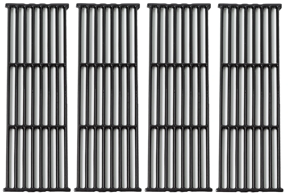 Sterling 4-Piece Porcelain Cast Iron Cooking Grate Set 3 Sterling 4-Piece Porcelain Cast Iron Cooking Grate Set