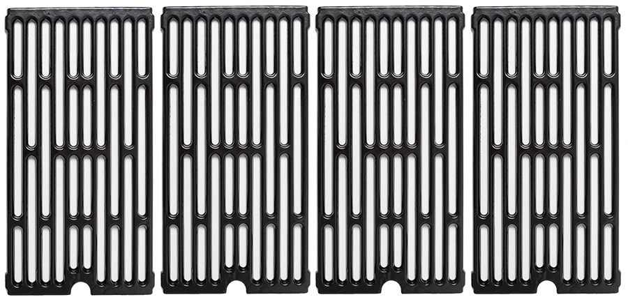 Great Outdoors 4-Piece Porcelain Cast Iron Cooking Grate Set 3 Great Outdoors 4-Piece Porcelain Cast Iron Cooking Grate Set