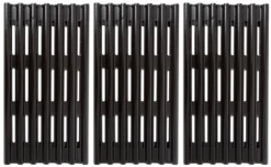 GrillSpot Universal Fit Adjustable 18-Inch Porcelain Steel Cooking Grate Set