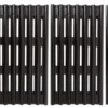 GrillSpot Universal Fit Adjustable 24-Inch Porcelain Steel Cooking Grate Set -Weber Chill Shop es15 cg us106