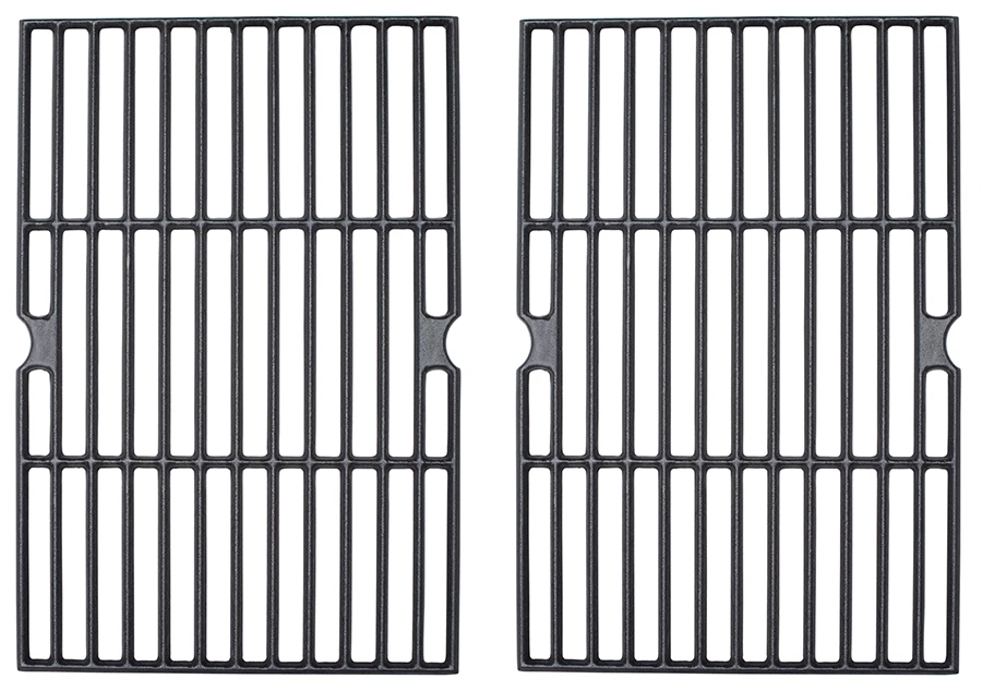 Backyard Grill Porcelain Cast Iron 2-Piece Cooking Grate Set 3 Backyard Grill Porcelain Cast Iron 2-Piece Cooking Grate Set